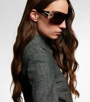 Gucci Half Horsebit shield sunglasses | Thumbnail 5