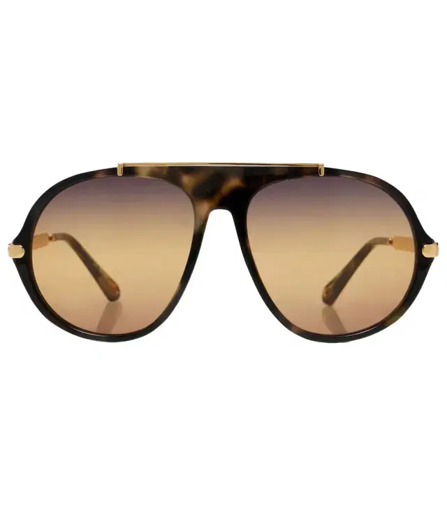 Chloé Aly Combi aviator sunglasses