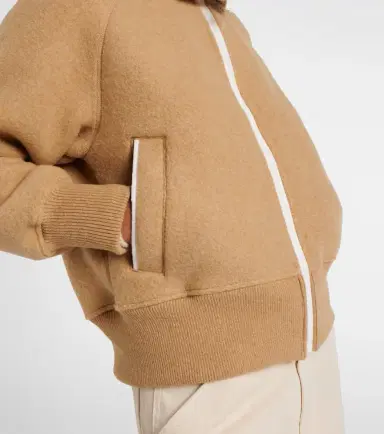 Canada Goose Chilliwack wool-blend fleece bomber jacket | Thumbnail 2