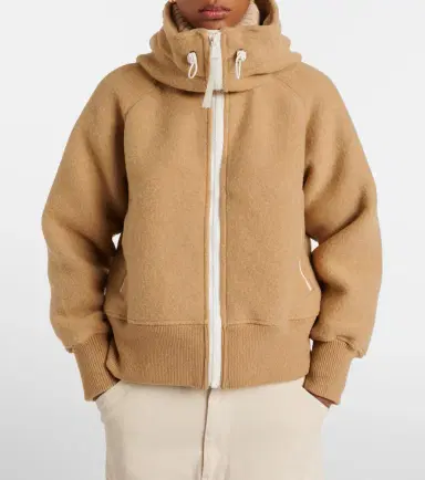 Canada Goose Chilliwack wool-blend fleece bomber jacket | Thumbnail 4