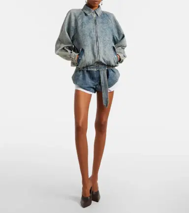 Magda Butrym Denim blouson jacket | Thumbnail 7 Magda Butrym Denim blouson jacket | Thumbnail 7
