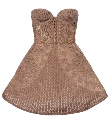 Magda Butrym Crochet cotton corset dress | Thumbnail 1