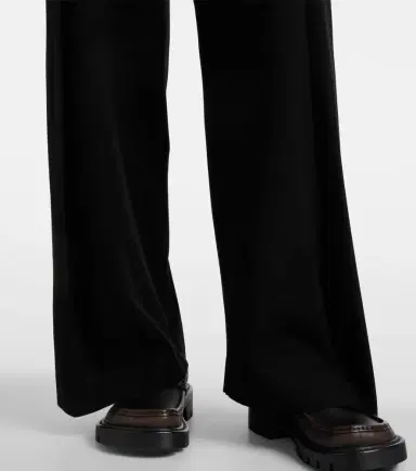 Loewe Belted wool wide-leg pants | Thumbnail 3