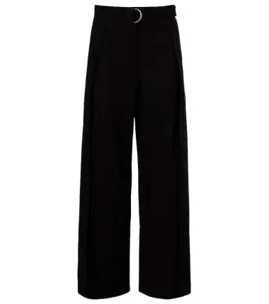 Loewe Belted wool wide-leg pants | Thumbnail 1