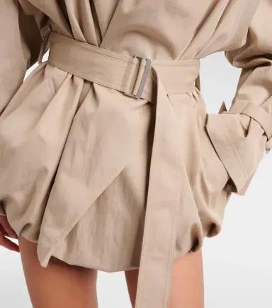 Magda Butrym Draped cotton jacket | Thumbnail 2 Magda Butrym Draped cotton jacket | Thumbnail 2