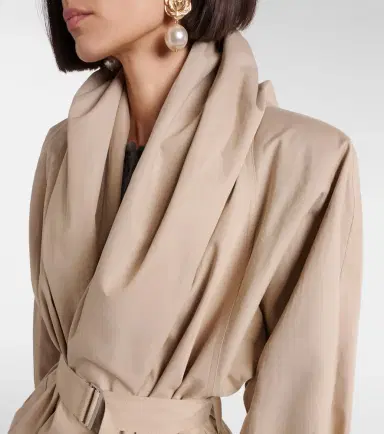 Magda Butrym Draped cotton jacket | Thumbnail 5 Magda Butrym Draped cotton jacket | Thumbnail 5