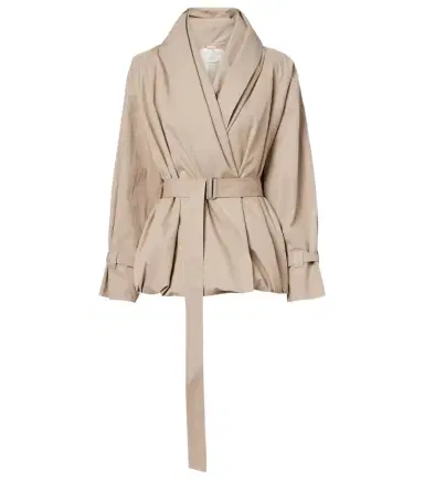 Magda Butrym Draped cotton jacket | Thumbnail 1 Magda Butrym Draped cotton jacket | Thumbnail 1