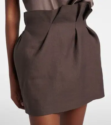 Magda Butrym Linen miniskirt | Thumbnail 4