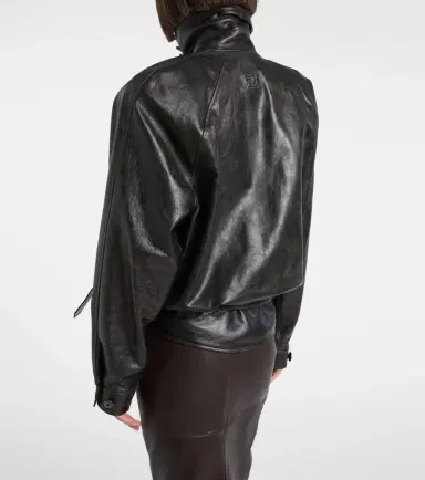 Magda Butrym Belted leather jacket | Thumbnail 3 Magda Butrym Belted leather jacket | Thumbnail 3