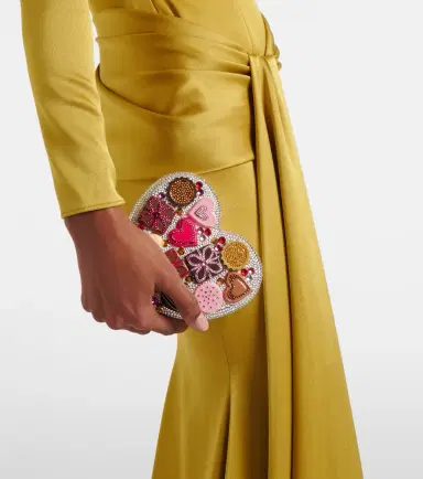 Judith Leiber Couture Heart Small crystal-embellished clutch | Thumbnail 5 Judith Leiber Couture Heart Small crystal-embellished clutch | Thumbnail 5