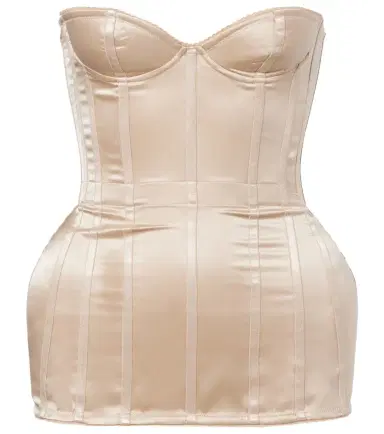 Magda Butrym Silk satin corset | Thumbnail 1