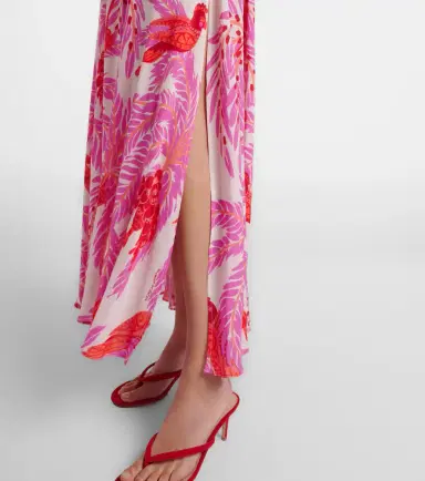 Poupette St Barth Havana crochet-trimmed floral maxi dress | Thumbnail 5