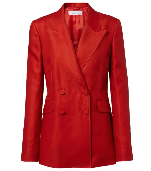 Gabriela Hearst Angela linen twill blazer