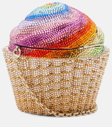Judith Leiber Couture Rainbow Cupcake crystal-embellished clutch | Thumbnail 2 Judith Leiber Couture Rainbow Cupcake crystal-embellished clutch | Thumbnail 2