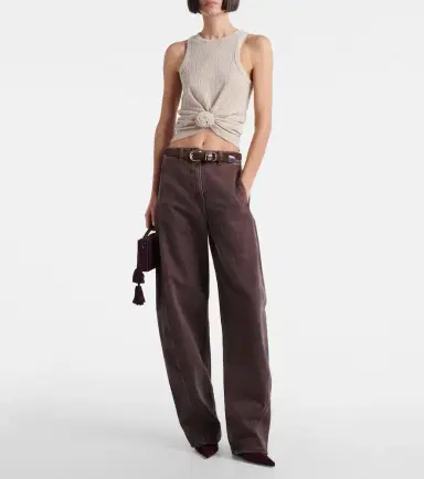 Magda Butrym Floral-appliqué tank top | Thumbnail 2