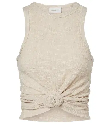 Magda Butrym Floral-appliqué tank top | Thumbnail 1
