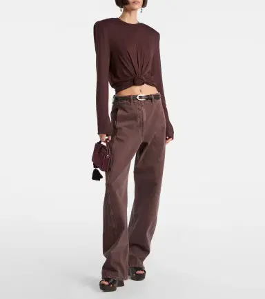 Magda Butrym Cotton-blend top | Thumbnail 3