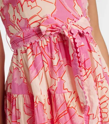 Poupette St Barth Christine printed cotton minidress | Thumbnail 5