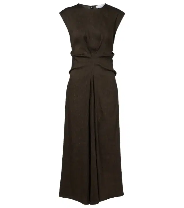 Proenza Schouler White Label Miranda linen-blend midi dress