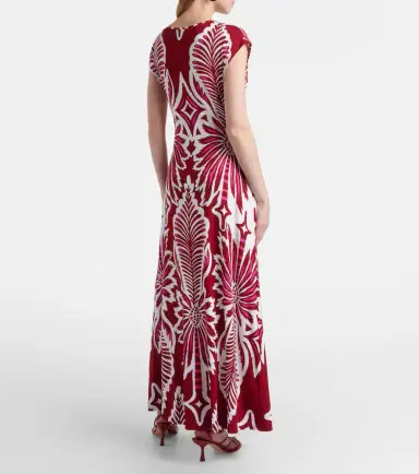 Poupette St Barth Nova floral jersey maxi dress | Thumbnail 4