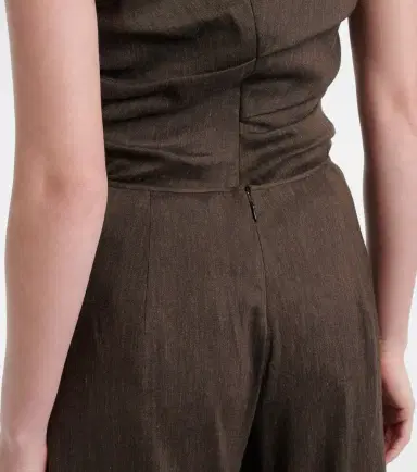 Proenza Schouler Calla linen-blend wide-leg pants | Thumbnail 2 Proenza Schouler Calla linen-blend wide-leg pants | Thumbnail 2