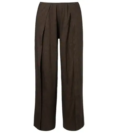 Proenza Schouler Calla linen-blend wide-leg pants | Thumbnail 1 Proenza Schouler Calla linen-blend wide-leg pants | Thumbnail 1