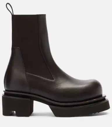 Rick Owens Beatle 60 leather platform Chelsea boots | Thumbnail 4