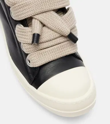 Rick Owens Jumbolace leather sneakers | Thumbnail 3