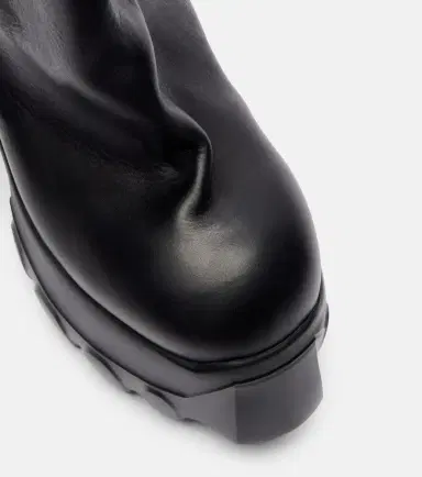 Rick Owens Mega Tractor leather mid-calf boots | Thumbnail 3 Rick Owens Mega Tractor leather mid-calf boots | Thumbnail 3
