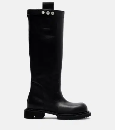 Rick Owens Gabe leather knee-high boots | Thumbnail 2 Rick Owens Gabe leather knee-high boots | Thumbnail 2