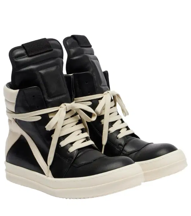 Geobasket leather sneakers