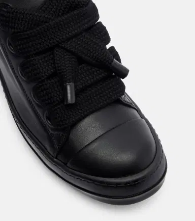 Rick Owens Jumbolace leather sneakers | Thumbnail 2