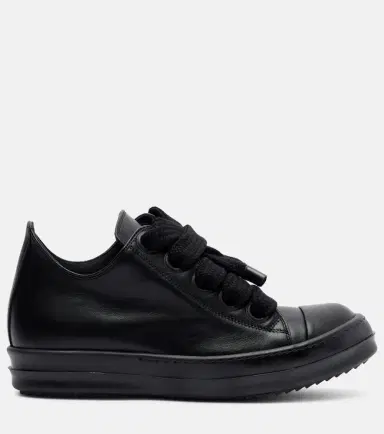 Rick Owens Jumbolace leather sneakers | Thumbnail 3