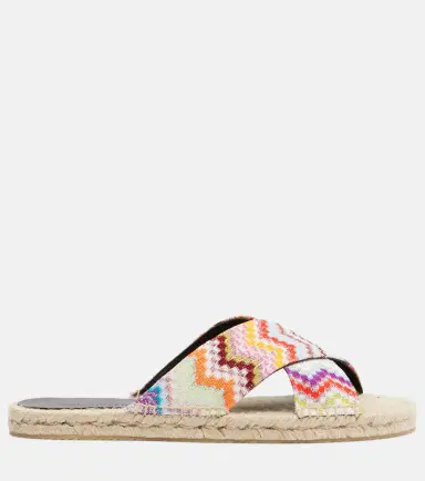 Missoni Harlow Zigzag lamé espadrille sandals | Thumbnail 3