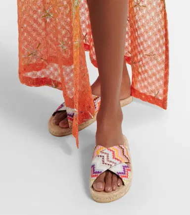 Missoni Harlow Zigzag lamé espadrille sandals | Thumbnail 5