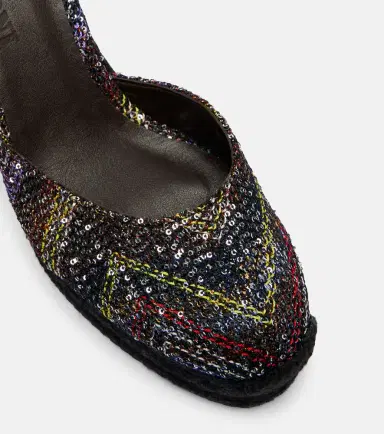 Missoni Eva 80 sequined espadrille wedges | Thumbnail 3