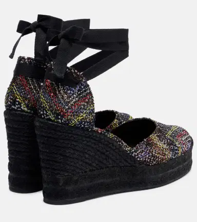 Missoni Eva 80 sequined espadrille wedges | Thumbnail 4