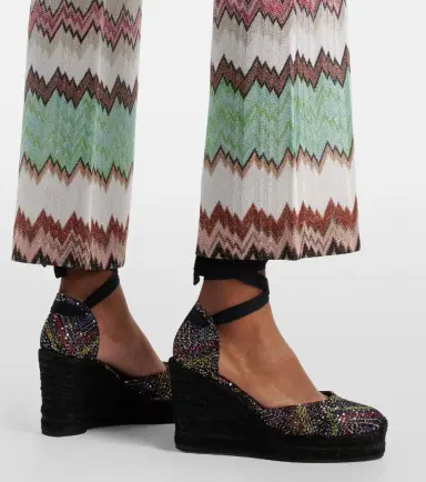 Missoni Eva 80 sequined espadrille wedges | Thumbnail 6