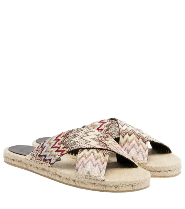 Missoni Harlow Zigzag espadrille sandals