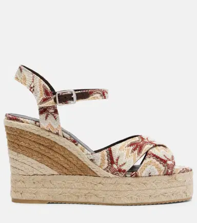 Missoni Carmen 110 lamé espadrille wedges | Thumbnail 3