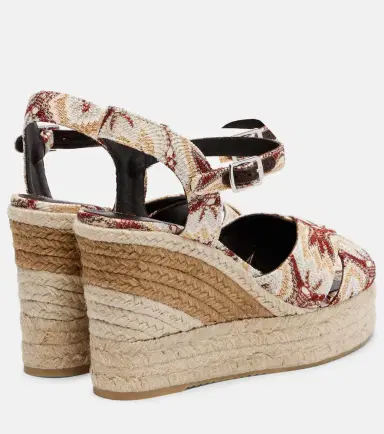 Missoni Carmen 110 lamé espadrille wedges | Thumbnail 4