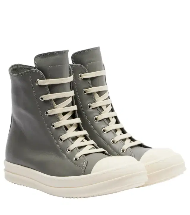 Rick Owens Leather high-top sneakers