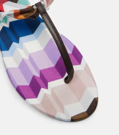 Missoni Dora twill sandals | Thumbnail 2