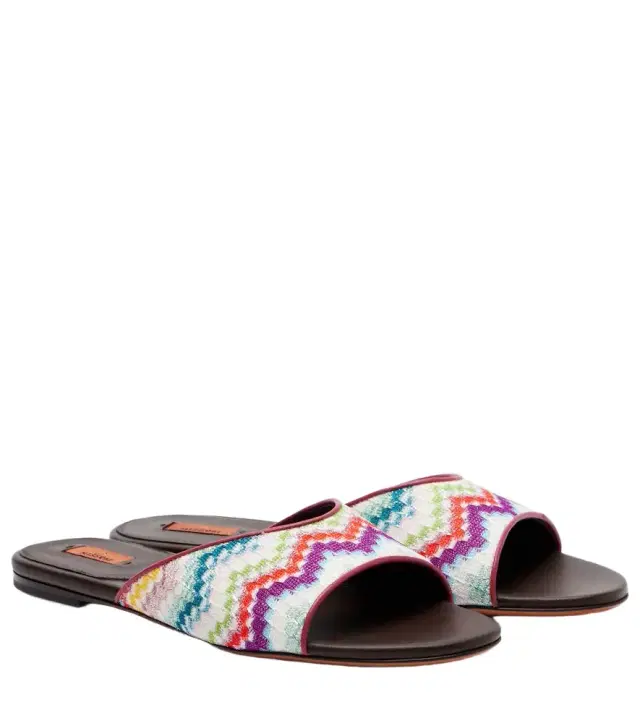 Missoni Liza Zigzag mules