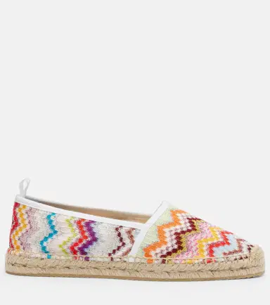 Missoni Elle Zigzag lamé espadrilles | Thumbnail 2