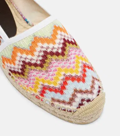 Missoni Elle Zigzag lamé espadrilles | Thumbnail 3