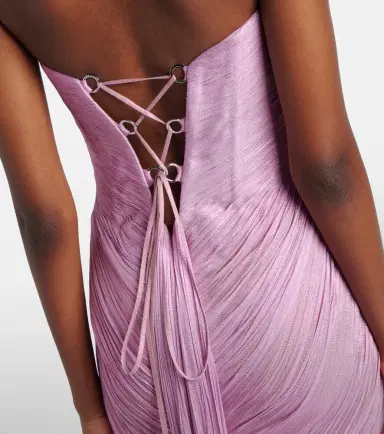 Maria Lucia Hohan Stephanie silk tulle bustier gown | Thumbnail 4 Maria Lucia Hohan Stephanie silk tulle bustier gown | Thumbnail 4