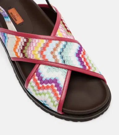 Missoni Allan Zigzag sandals | Thumbnail 3