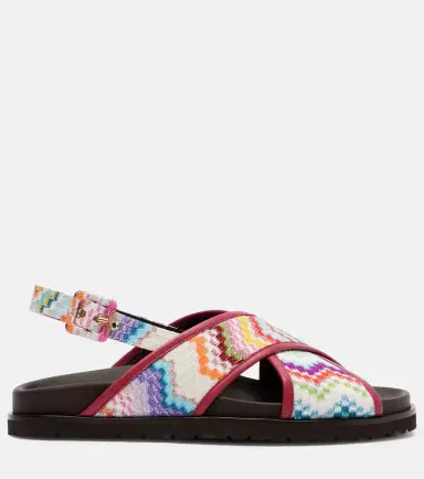 Missoni Allan Zigzag sandals | Thumbnail 4
