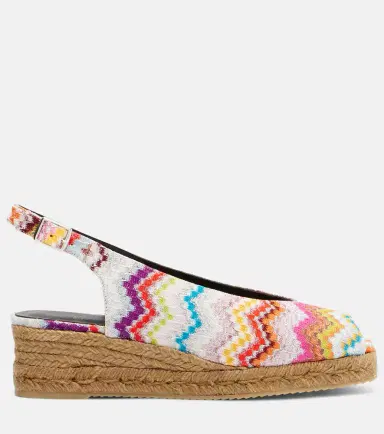 Missoni Joy 30 Zigzag lamé espadrille wedges | Thumbnail 4